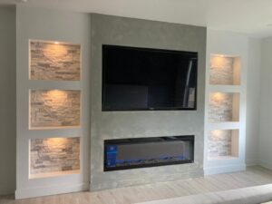 Interior wall remodel handyman in Denver
